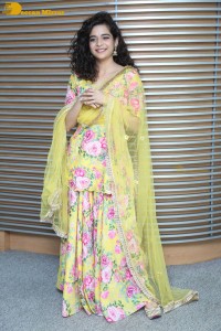 Indian Actress Mithila Palkar in a salwar kameez dress