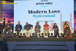 Amazon Movie Modern Love Hyderabad Press Meet attended by Nithya Menen, Ritu Varma, Suhasini Maniratnam and others