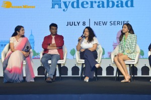 Amazon Movie Modern Love Hyderabad Press Meet attended by Nithya Menen, Ritu Varma, Suhasini Maniratnam and others