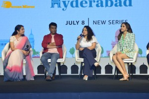 Amazon Movie Modern Love Hyderabad Press Meet attended by Nithya Menen, Ritu Varma, Suhasini Maniratnam and others