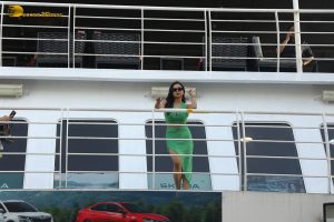 Money Money Song Launch attended by Ajay Devgn, Ayesha Khan, and Yo Yo Honey Singh