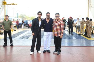 Money Money Song Launch attended by Ajay Devgn, Ayesha Khan, and Yo Yo Honey Singh