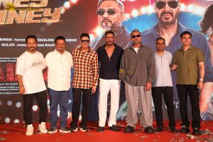 Money Money Song Launch attended by Ajay Devgn, Ayesha Khan, and Yo Yo Honey Singh