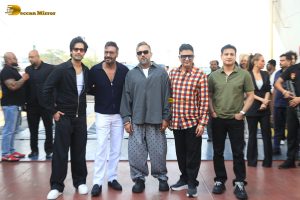 Money Money Song Launch attended by Ajay Devgn, Ayesha Khan, and Yo Yo Honey Singh