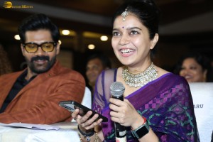 Month of Madhu Pre-Release Function attended by Naveen Chandra, Swathi Reddy, Gnaneswari Kandregula, and Siddhu Jonnalagadda