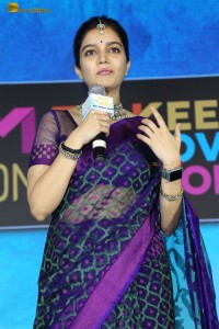 Month of Madhu Pre-Release Function attended by Naveen Chandra, Swathi Reddy, Gnaneswari Kandregula, and Siddhu Jonnalagadda