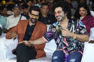 Month of Madhu Pre-Release Function attended by Naveen Chandra, Swathi Reddy, Gnaneswari Kandregula, and Siddhu Jonnalagadda