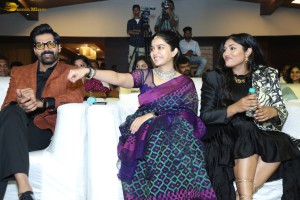 Month of Madhu Pre-Release Function attended by Naveen Chandra, Swathi Reddy, Gnaneswari Kandregula, and Siddhu Jonnalagadda