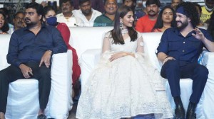 Most Eligible Bachelor promotional event attended by Akhil Akkineni, Pooja Hegde and Naga Chaitanya