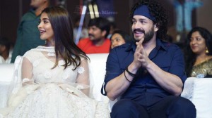 Most Eligible Bachelor promotional event attended by Akhil Akkineni, Pooja Hegde and Naga Chaitanya