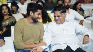 Most Eligible Bachelor promotional event attended by Akhil Akkineni, Pooja Hegde and Naga Chaitanya