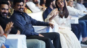 Most Eligible Bachelor promotional event attended by Akhil Akkineni, Pooja Hegde and Naga Chaitanya