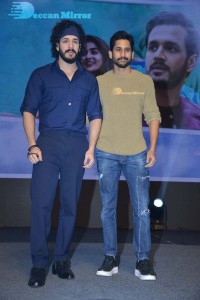 Most Eligible Bachelor promotional event attended by Akhil Akkineni, Pooja Hegde and Naga Chaitanya