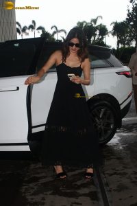 actress mouni roy stunning in a black dress