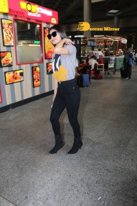 Mouni Roy at the Airport