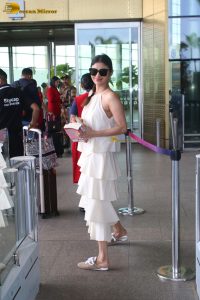 actress mouni roy red-hot in a white shoulderless dress