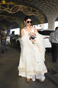 actress Mouni Roy gorgeous in a white salwar dress