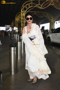 actress Mouni Roy gorgeous in a white salwar dress