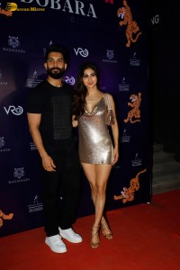 actress Mouni Roy launches Badmaash Restaurant with her friends Disha Patani and Ekta Kapoor as special guests