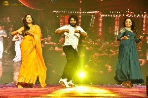 Mr. Bachchan Pre-Release Function attended by Ravi Teja, Bhagyashri Borse, Harish Shankar, and others