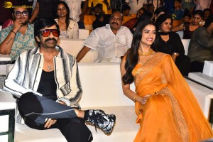 Mr. Bachchan Pre-Release Function attended by Ravi Teja, Bhagyashri Borse, Harish Shankar, and others