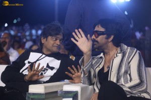 Mr. Bachchan Pre-Release Function attended by Ravi Teja, Bhagyashri Borse, Harish Shankar, and others