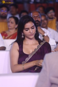 Mr. Bachchan Pre-Release Function attended by Ravi Teja, Bhagyashri Borse, Harish Shankar, and others