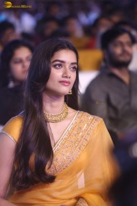 Mr. Bachchan Pre-Release Function attended by Ravi Teja, Bhagyashri Borse, Harish Shankar, and others