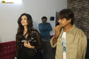 Mr. Bachchan Success Celebration attended by Bhagyashri Borse, Harish Shankar, Vishwa Prasad, and others