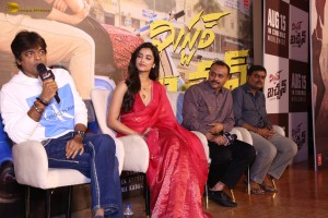Mr Bachchan Teaser Launch attended by Bhagyashri Borse, Harish Shankar, and T G Vishwa Prasad