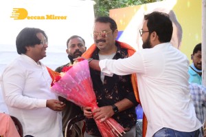 Mr King Movie First Look Launched by Superstar Krishna