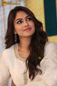 actress Mrunal Thakur lovely in a white salwar dress