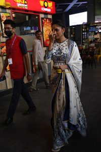 actress Mrunal Thakur pretty in a salwar dress