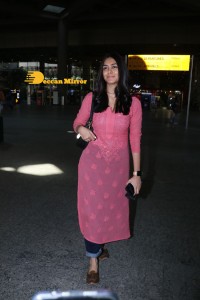 Mrunal Thakur spotted at the Airport