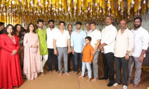 Vijay Deverakonda and Mrunal Thakur’s Film Launch attended by both actors