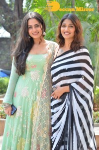 Mukhachitram Teaser Launch attended by Priya Vadlamani, Ayesha Khan and Vikas Vasishta