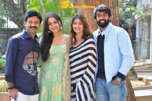 Mukhachitram Teaser Launch attended by Priya Vadlamani, Ayesha Khan and Vikas Vasishta
