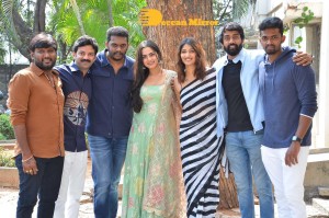 Mukhachitram Teaser Launch attended by Priya Vadlamani, Ayesha Khan and Vikas Vasishta