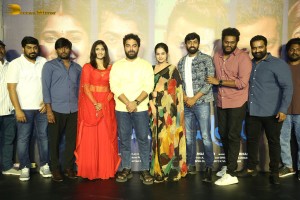 Mukhachitram Trailer Launch attended by Vikas Vasishta, Ayesha Khan, Priya Vadlamani and Vishwak Sen