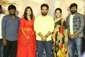 Mukhachitram Trailer Launch attended by Vikas Vasishta, Ayesha Khan, Priya Vadlamani and Vishwak Sen