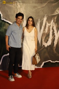 Munjya Screening attended by Kriti Sanon, Shraddha Kapoor, and cast and crew of the film
