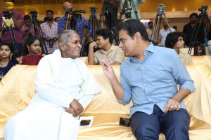 Music School Pre-Release Event attended by Actress Shriya Saran, Singer Shaan, Music Director Ilaiyaraaja and Minister KTR