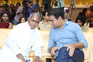 Music School Pre-Release Event attended by Actress Shriya Saran, Singer Shaan, Music Director Ilaiyaraaja and Minister KTR