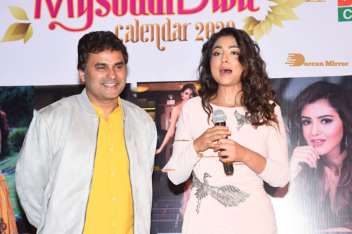 My South Diva Calendar 2020 Launch Event Photo Gallery with Shriya and Gehna Sippy