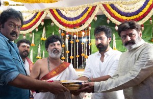 NBK 109 Movie Opening attended by Nandamuri Balakrishna, Suryadevara Naga Vamsi, Bobby Kolli, Chukkapalli Suresh, and Others