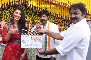 Gopichand Malineni’s movie with Balakrishna and Shruti Haasan begins shooting after Pooja ceremony