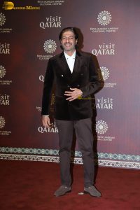 Celebration of the partnership between NMACC and Qatar attended by Anil Kapoor, Nargis Fakhri, Dhvani Bhanushali, and others