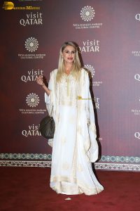 Celebration of the partnership between NMACC and Qatar attended by Anil Kapoor, Nargis Fakhri, Dhvani Bhanushali, and others