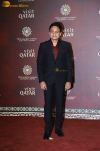 Celebration of the partnership between NMACC and Qatar attended by Anil Kapoor, Nargis Fakhri, Dhvani Bhanushali, and others