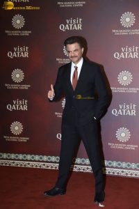 Celebration of the partnership between NMACC and Qatar attended by Anil Kapoor, Nargis Fakhri, Dhvani Bhanushali, and others